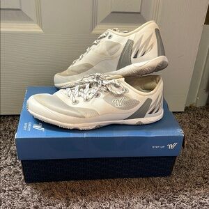 Varsity Women's Cheer Shoes - White and Gray